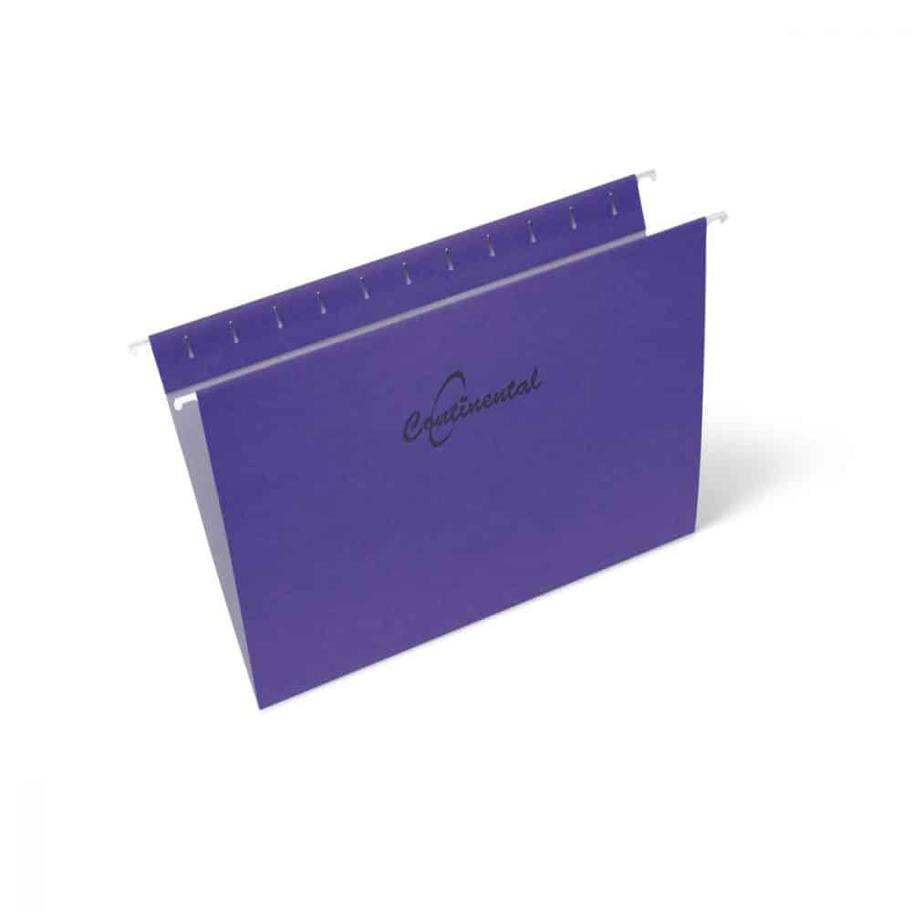 Boîte de 25 chemises suspendues format lettre - violet