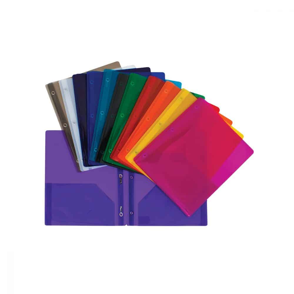 Couverture de présentation attaches pochettes 32000 assortis