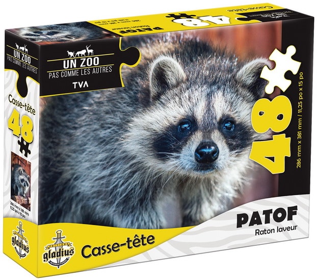 Casse-tête Patof Miller Zoo 48 morceaux