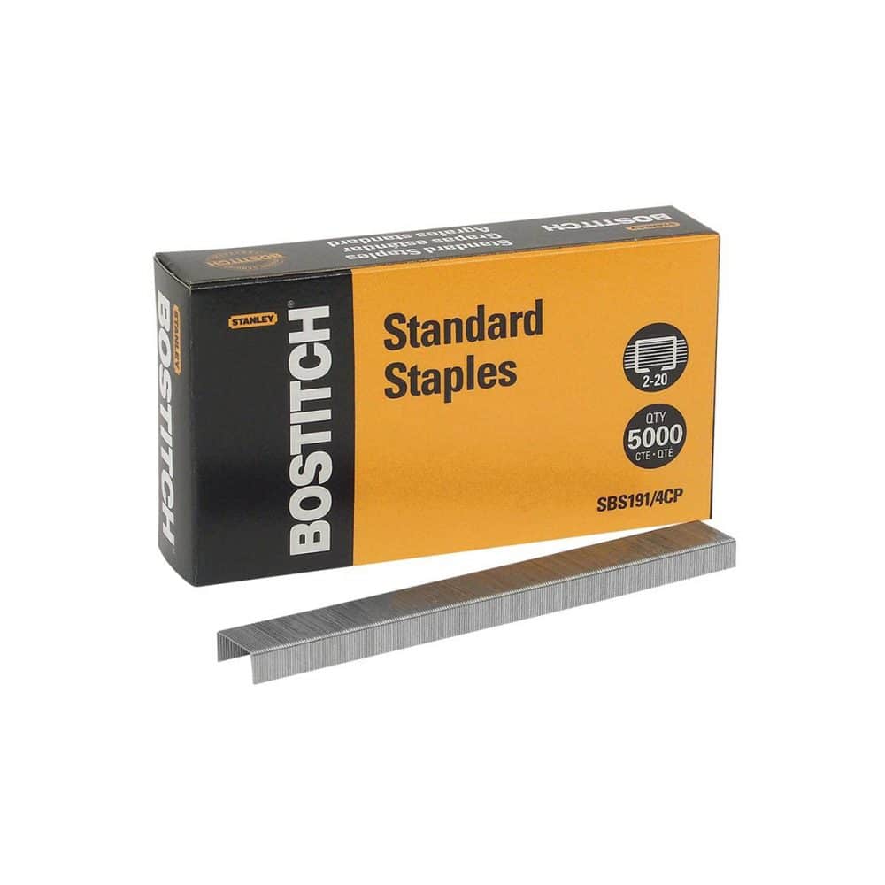 Agrafes standards 1 / 4" Bostitch