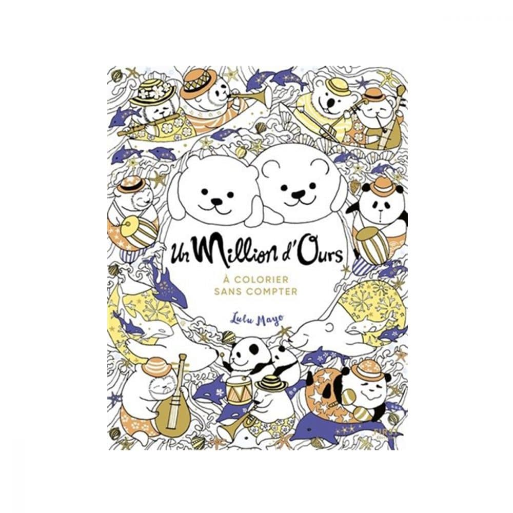 Un million d'ours à colorier sans compter