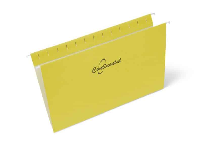 Boîte de 25 chemises suspendues format légal - jaune