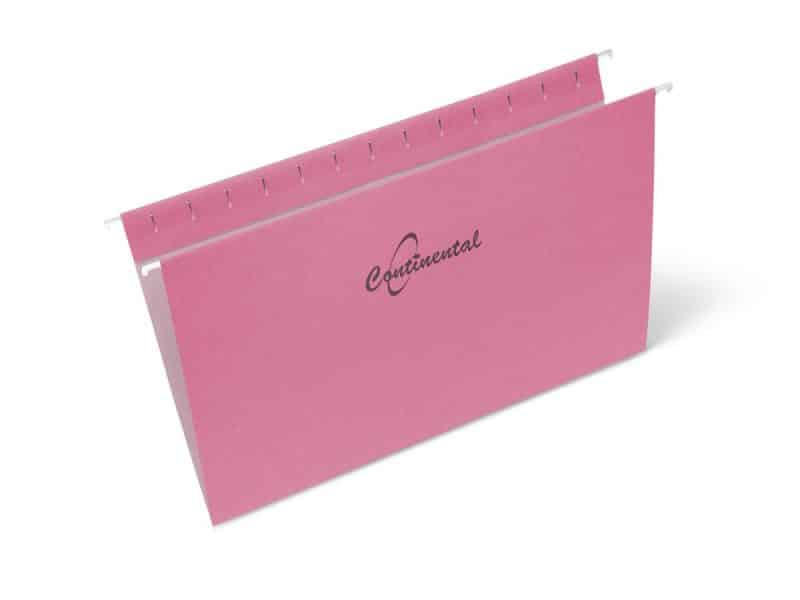 Boîte de 25 chemises suspendues format légal - rose