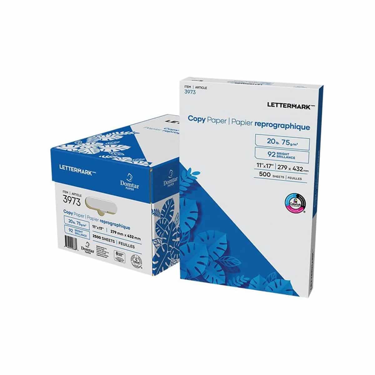 Caisse de papier 11 x 17 - 2500 feuilles