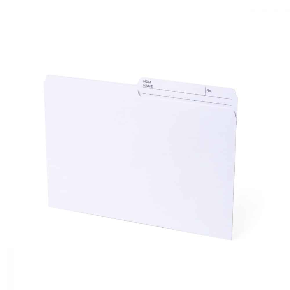 Boîte de 100 chemises format lettre - ivoire