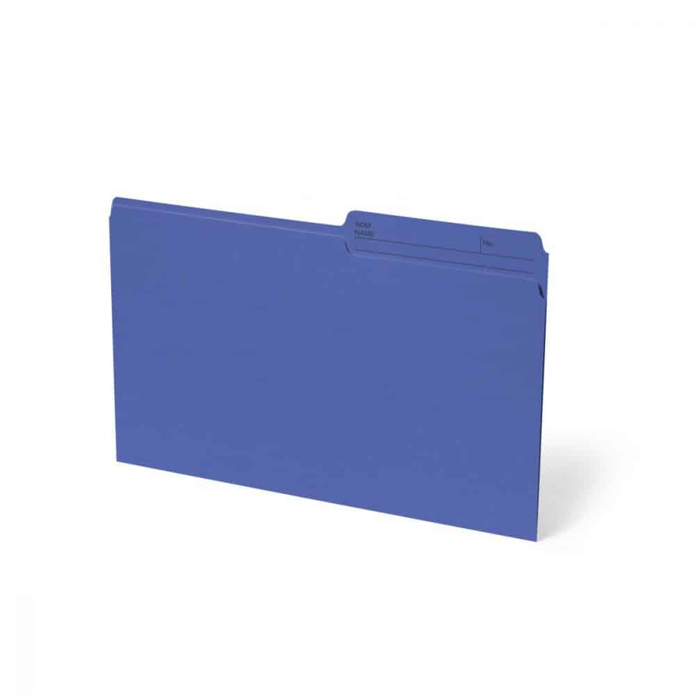 Boîte de 100 chemises format légal - marine