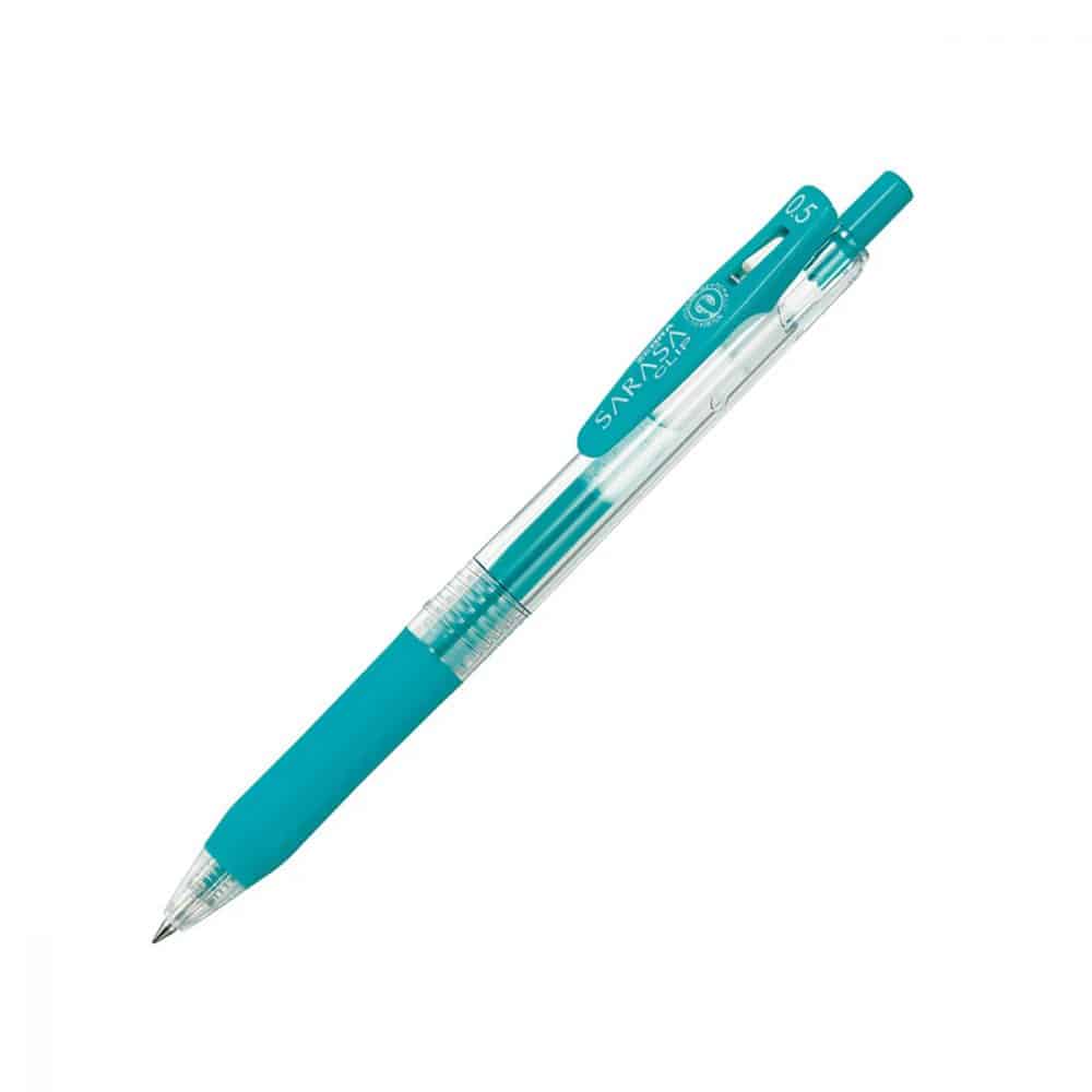 Stylo Sarasa clip gel 0.5 Turquoise