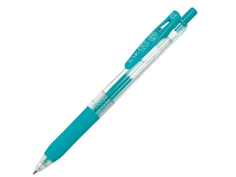 Stylo Sarasa clip gel 0.5 Turquoise