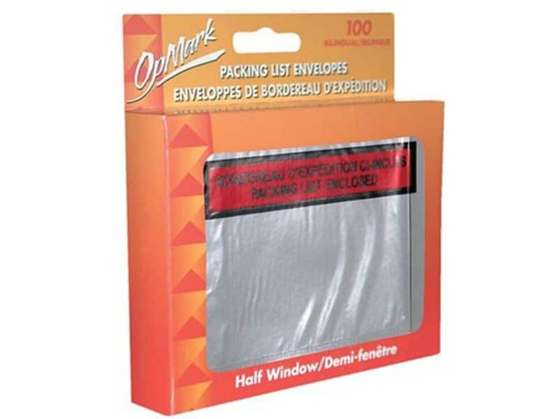 Enveloppe pour bordereaux d'expédition - Geocan