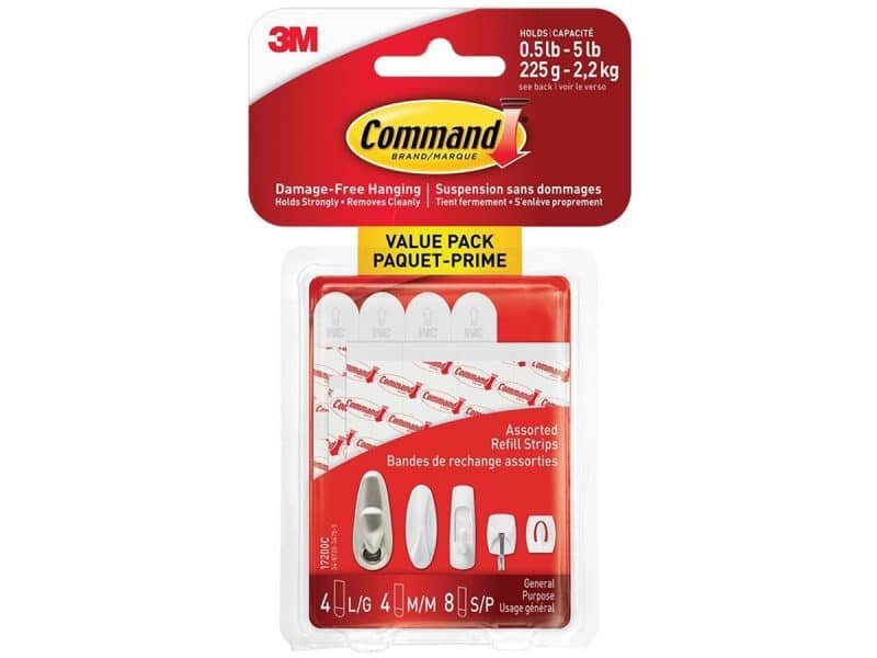 Bandes de rechange assorties Command