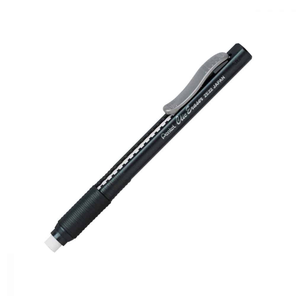 Porte-efface Pentel Clic Eraser noir