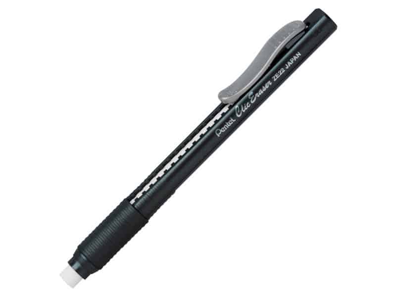 Porte-efface Pentel Clic Eraser noir
