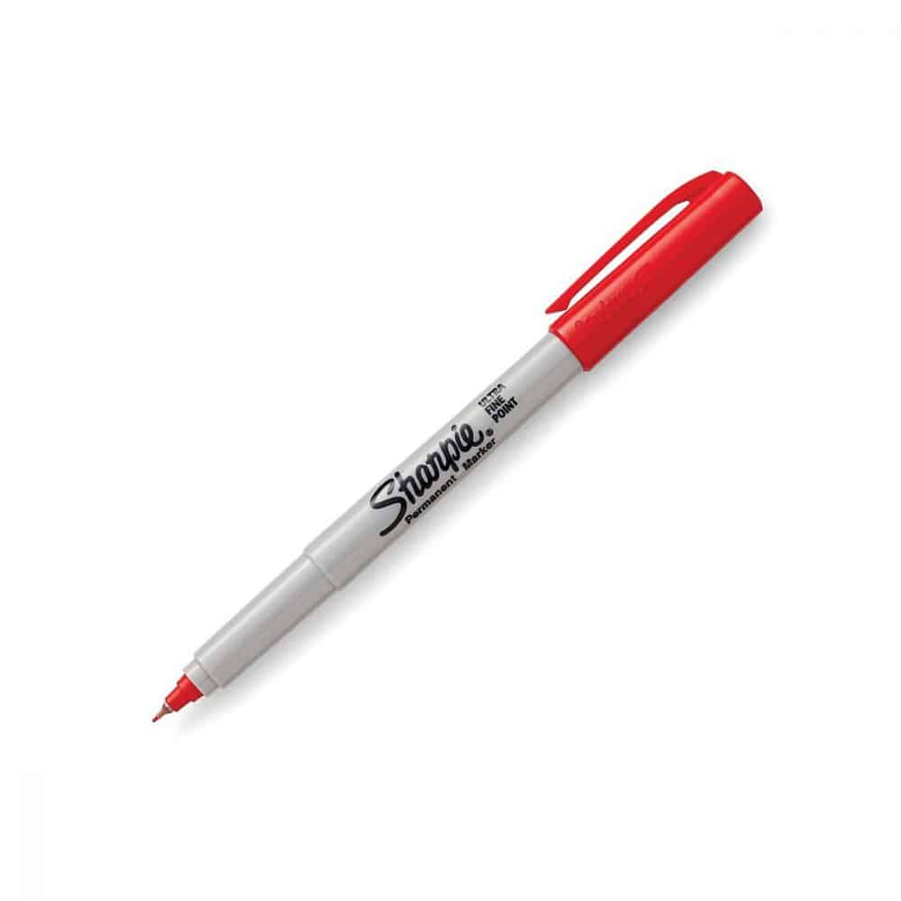 MARQUEUR SHARPIE X-FIN ROUGE