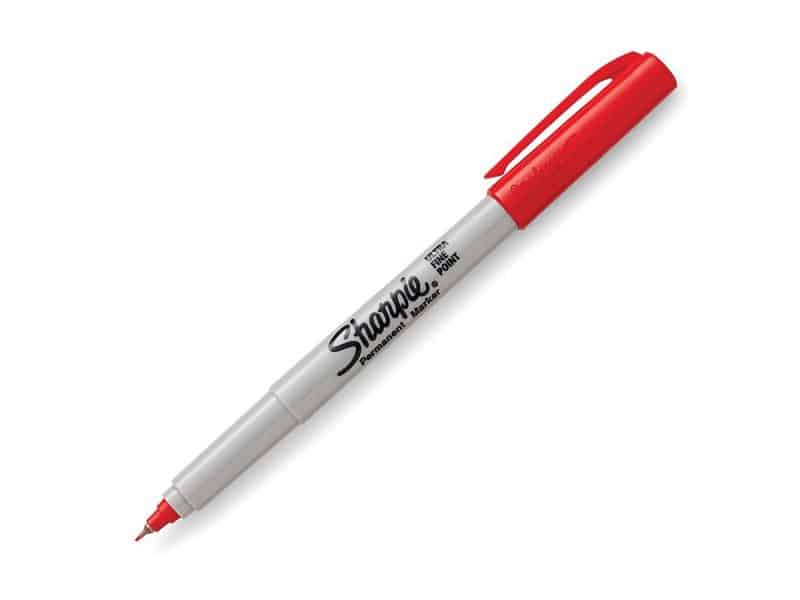 MARQUEUR SHARPIE X-FIN ROUGE