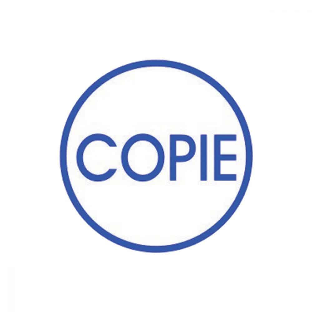 Timbre petit format auto-encreur S-Printy 4921 - COPIE bleu