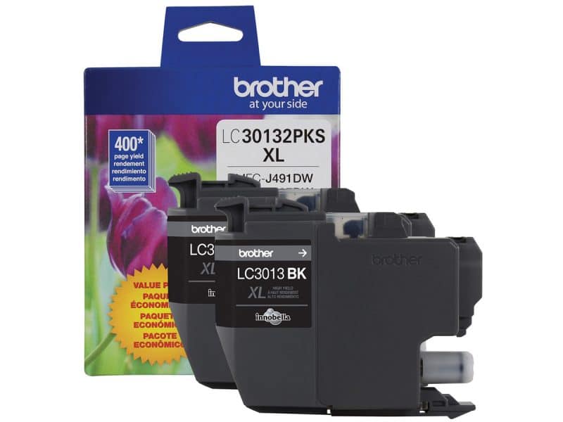 Duo de cartouches jet d'encre Brother LC3013 - noir xl