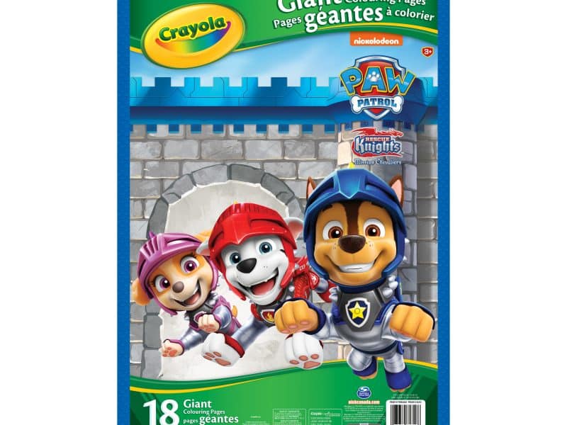 Bloc à colorier géant Paw Patrol