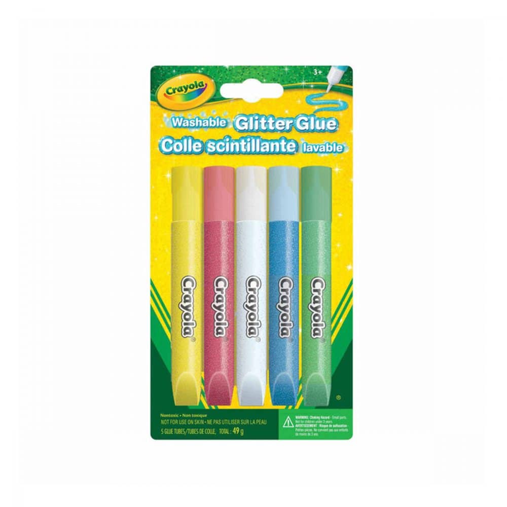 5 colles scintillantes lavables