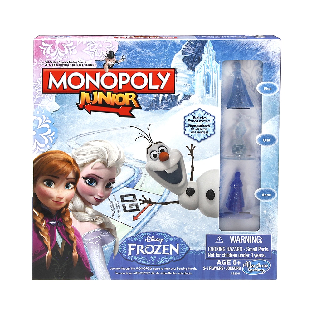 Jeu Monopoly Junior Reine des neiges