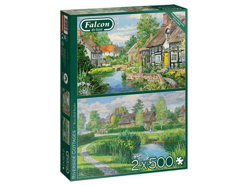 Casse-tete 2 x 500 Riverside Cottages