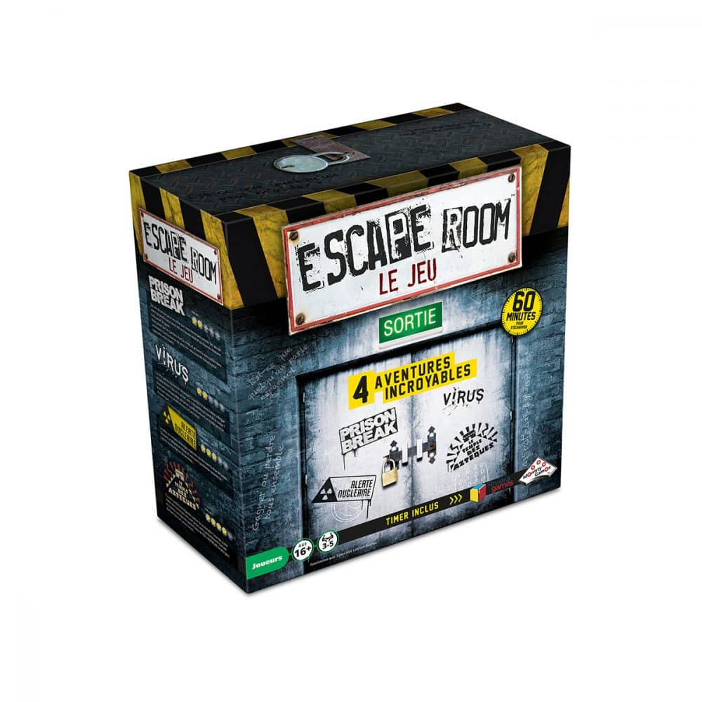 Coffret de base 4 scénarios Escape room