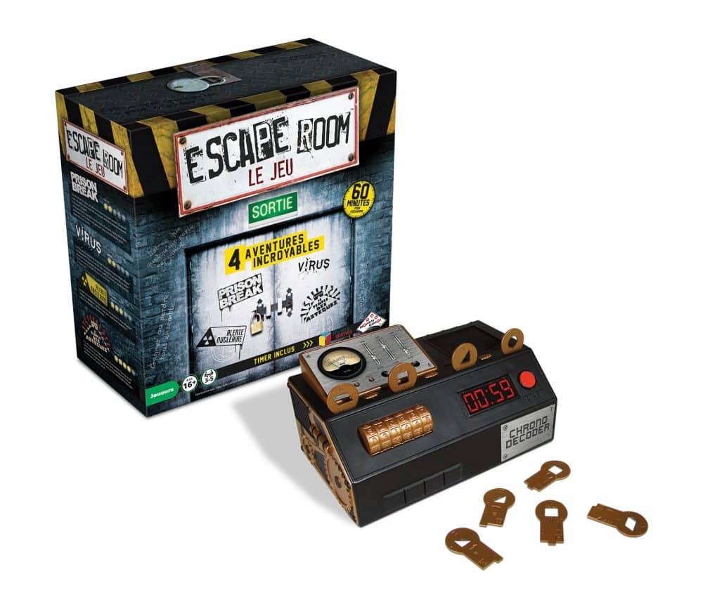 Coffret de base 4 scénarios Escape room – Image 2