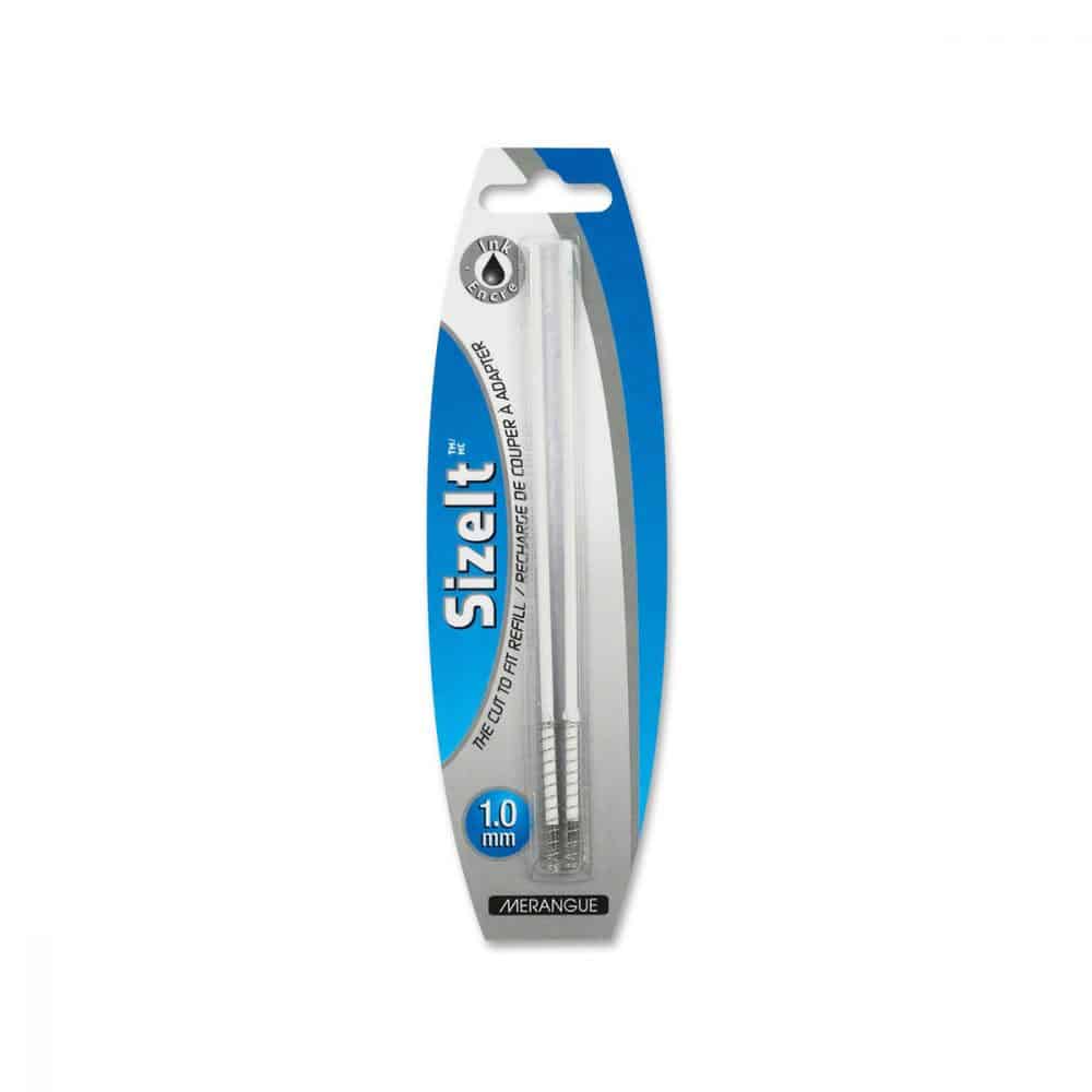 Paquet de 2 recharges Merangue Size It 1.0 noir