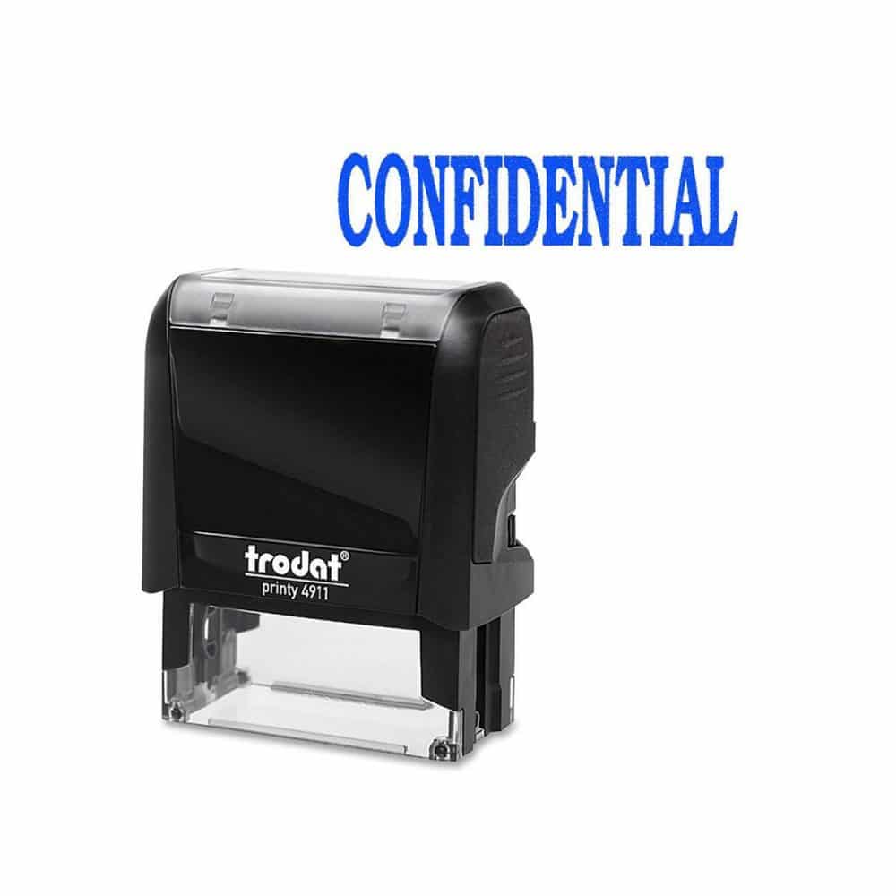 Estampe auto-encreur Original Printy 4911 - CONFIDENTIAL