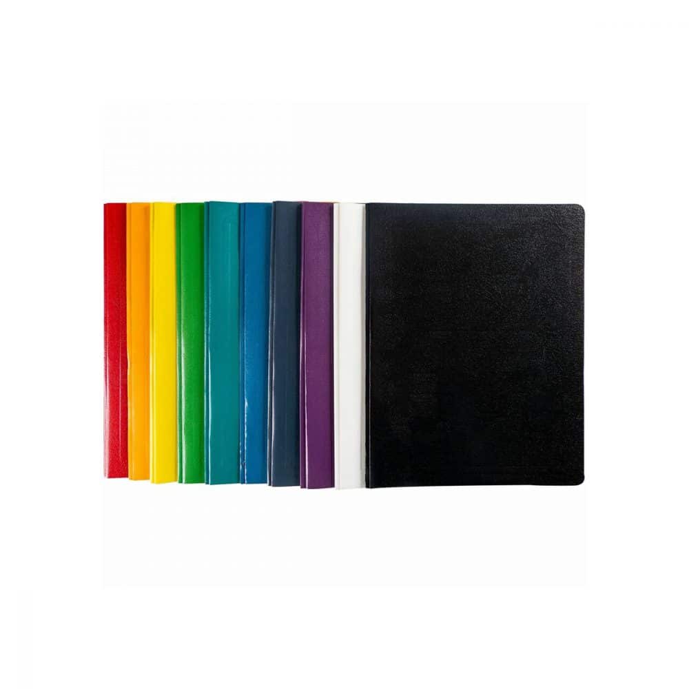 Duo-tang en carton 3 attaches Hilroy, couleurs assorties