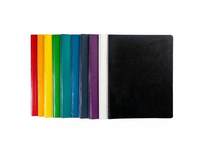 Duo-tang en carton 3 attaches Hilroy, couleurs assorties