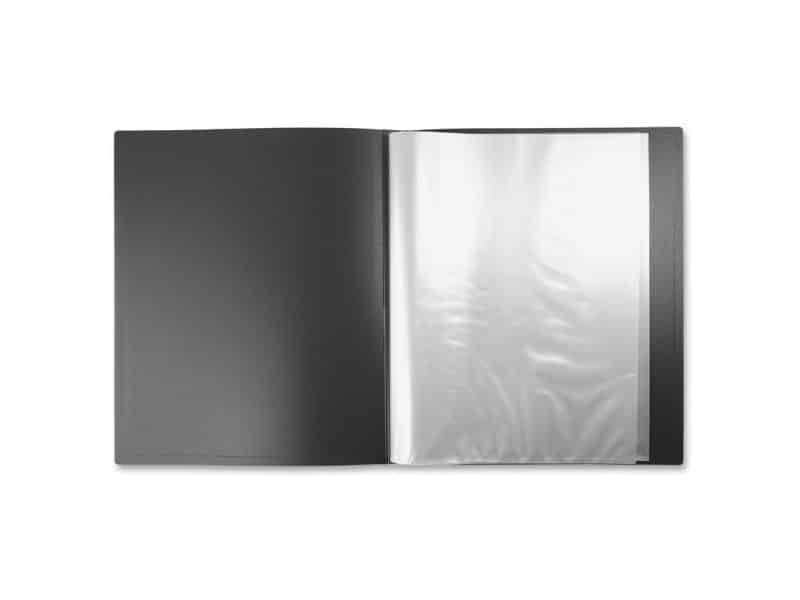 Album de présentation Document Saver 20 pochettes - noir
