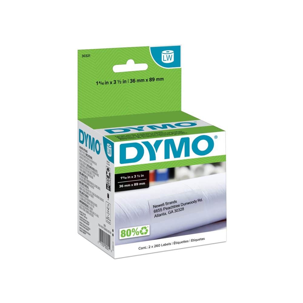 Étiquette adresse LW Dymo