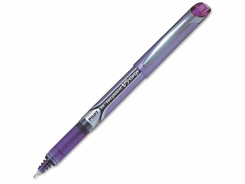 Stylo Pilot Hi-Tecpoint Grip  V5 - violet