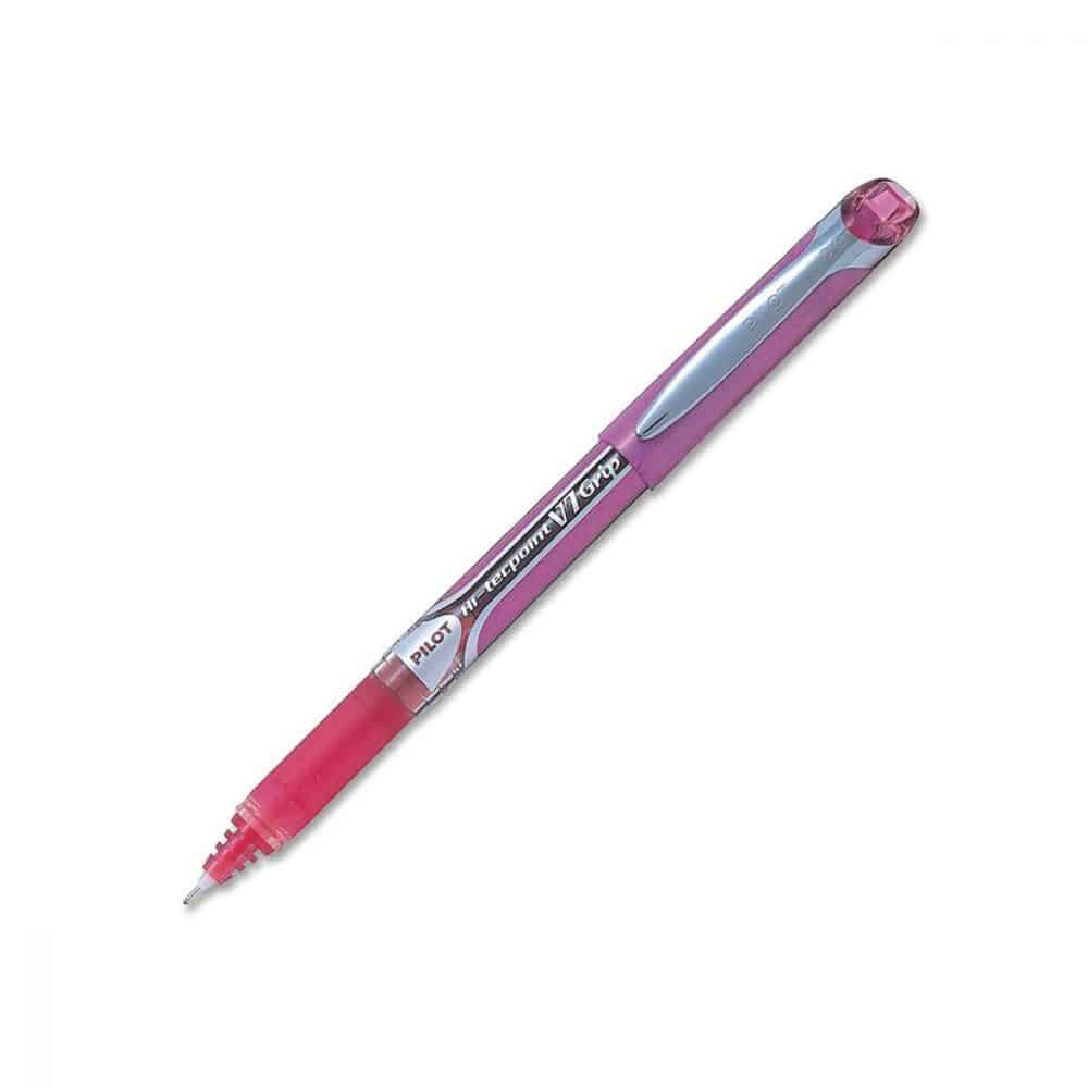 Stylo Pilot Hi-Tecpoint Grip  V7 - rose