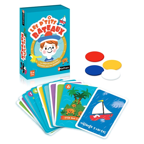 Jeu Nathan Les petits bateaux