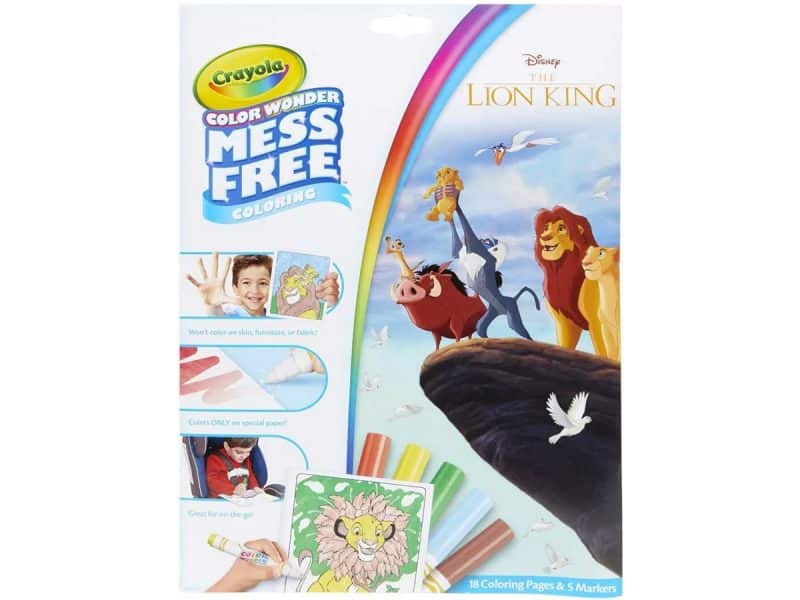 color wonder le roi lion