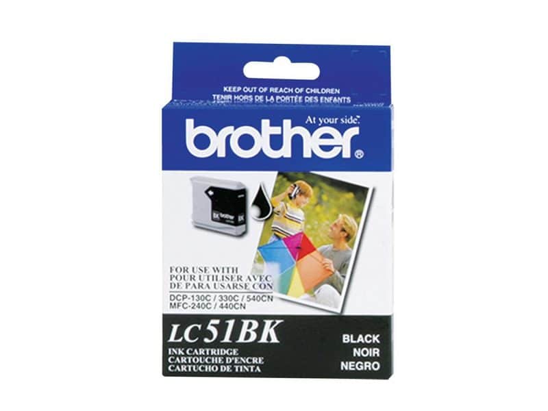 Cartouche jet d'encre Brother LC51 - noir