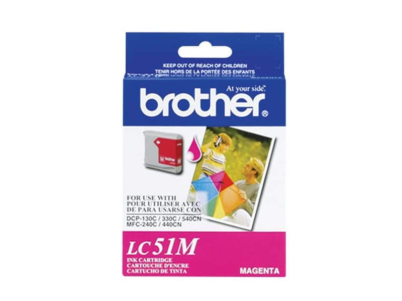 Cartouche jet d'encre Brother LC51 - Magenta