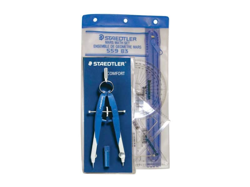 Ensemble de géométrie Staedtler 5 pièces