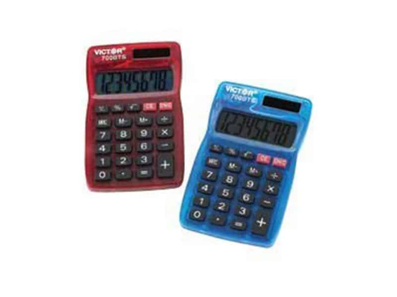 Calculatrice 8 chiffres Victor 700bts