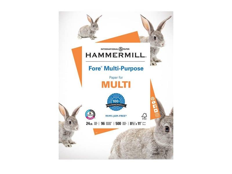 Papier à usages multiples Fore® MP, 24 lb, lettre