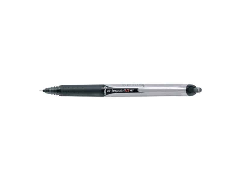 Stylo à bille rétractable Hi-Tecpoint RT 0,5 mm - noir