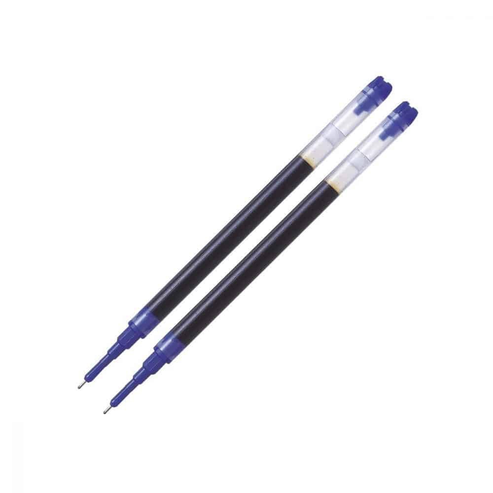 Paquet de 2 recharges pour stylo Hi-Tecpoint 0,7 mm bleu