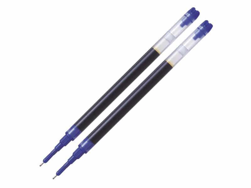 Paquet de 2 recharges pour stylo Hi-Tecpoint 0,7 mm bleu