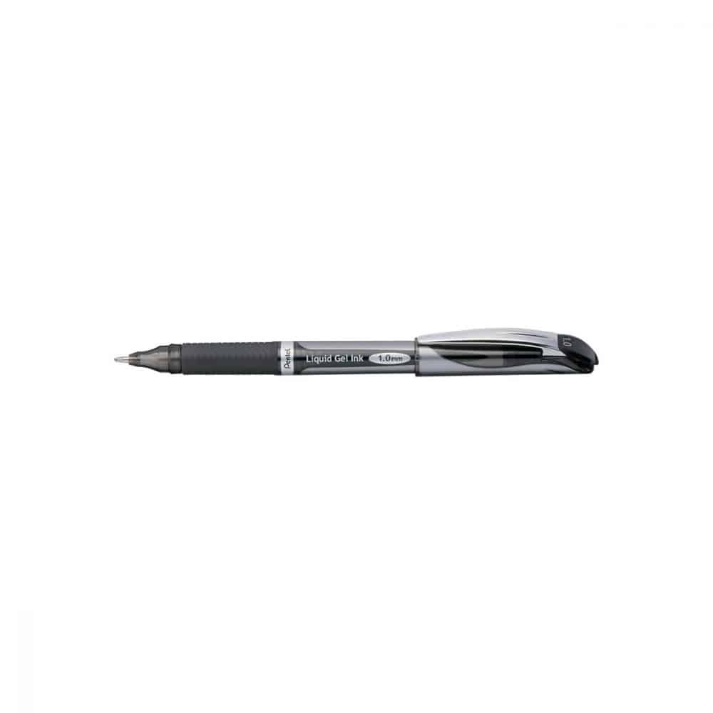 Stylo à bille roulante Pentel EnerGel 1.0 - noir