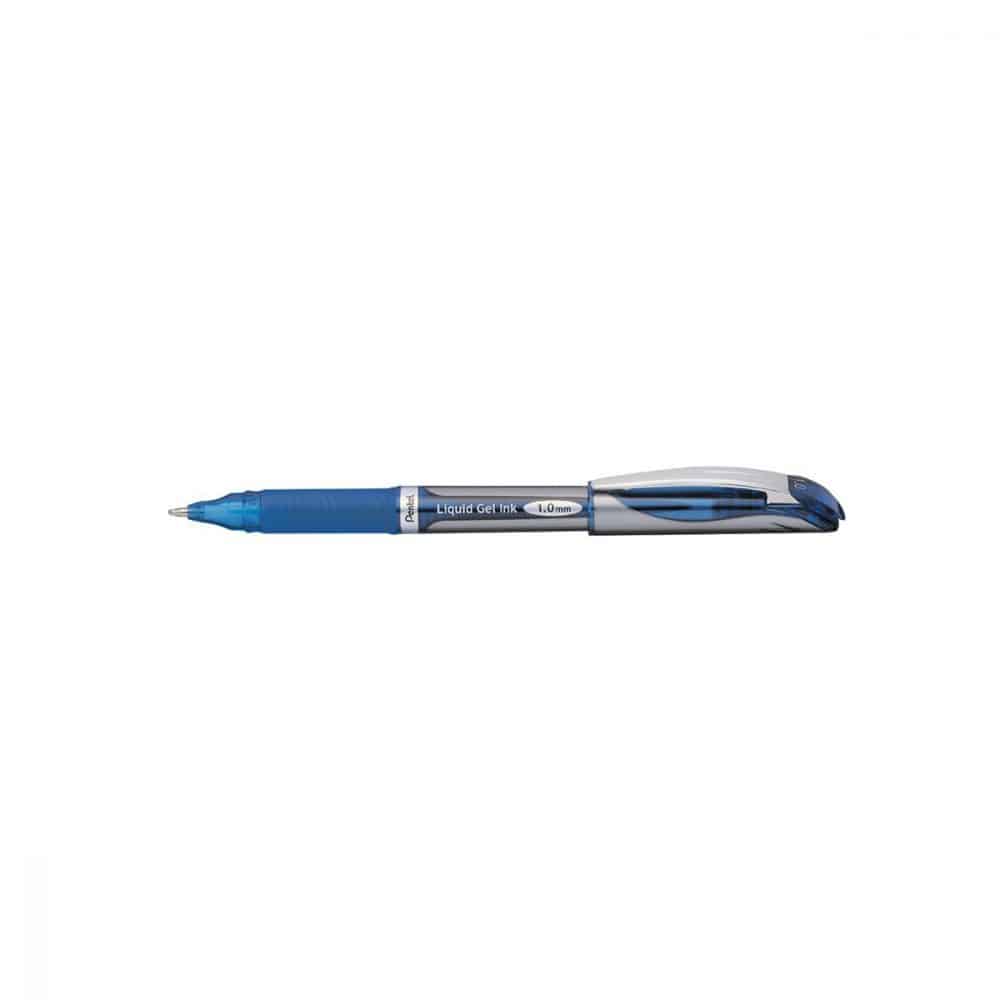 Stylo à bille roulante Pentel EnerGel 1.0 - bleu