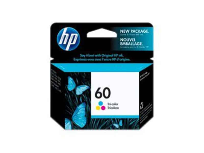 Cartouche jet d'encre HP 60 couleur