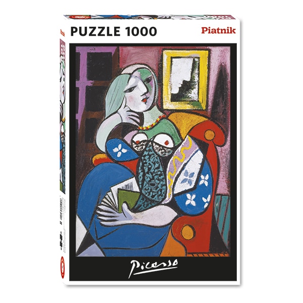 Casse tete 1000mcx Picasso Dame avec livre
