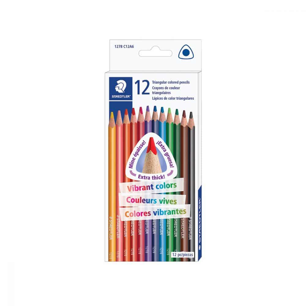Crayons de couleurs bte 12 Staedtler