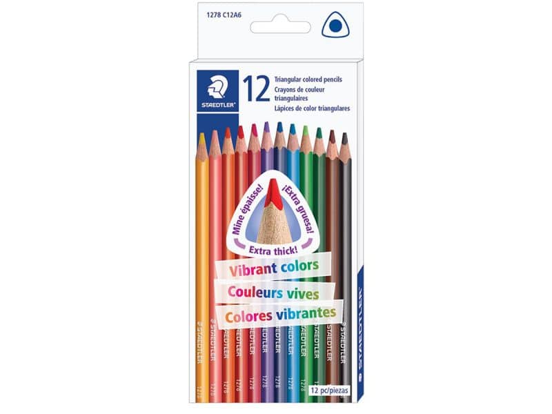 Crayons de couleurs bte 12 Staedtler